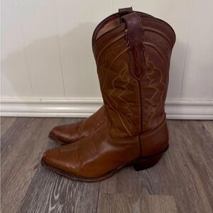 Tony Lama Women’s 9.5 Authentic Leather Cowboy Boots